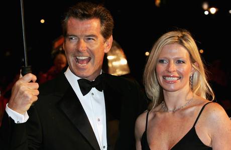 Pierce Brosnan accompanied by his daughter Charlotte in 2006. She has died aged 42 of cancer.
Pierce Brosnan accompanied by his daughter Charlotte in 2006. She has died aged 42 of cancer.