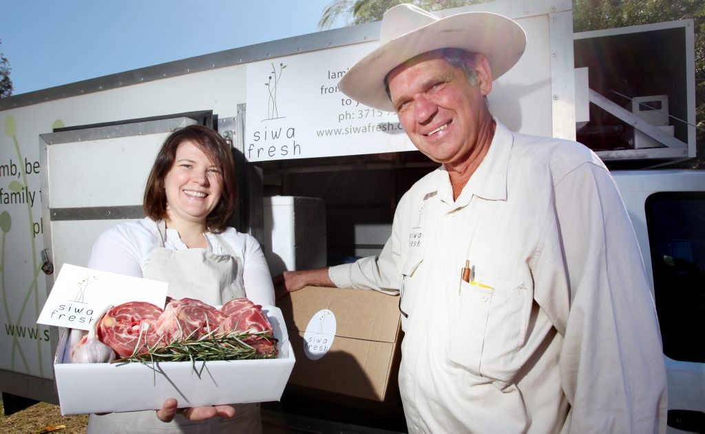 Both Amy Tiller and her father Adrian Tiller from Siwa Fresh couldn’t be happier with the ABC delicious. award nomination for their grass-fed hogget. Both Amy Tiller and her father Adrian Tiller from Siwa Fresh couldn’t be happier with the ABC delicious. award nomination for their grass-fed hogget.