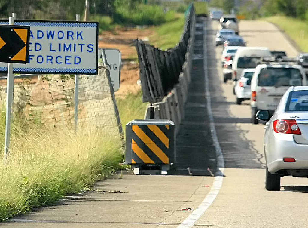 It's not unusual for drivers to ignore the no overtaking rule and speed limits at roadworks. It's not unusual for drivers to ignore the no overtaking rule and speed limits at roadworks.