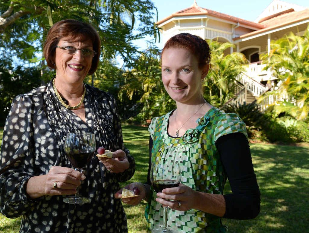 SOCIAL EVENT: Carolyn Farnell and Maree Semple look forward to the Ipswich Club’s wine and food night. SOCIAL EVENT: Carolyn Farnell and Maree Semple look forward to the Ipswich Club’s wine and food night.