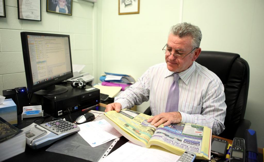 Paul O'Connor has been having problems with Telstra and Yellow Pages. Photo Allan Reinikka / The Morning Bulletin Paul O'Connor has been having problems with Telstra and Yellow Pages. Photo Allan Reinikka / The Morning Bulletin