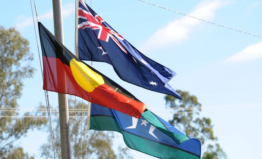 JOINT EFFORT: NAIDOC flag-raising ceremony at Yamanto. JOINT EFFORT: NAIDOC flag-raising ceremony at Yamanto.
