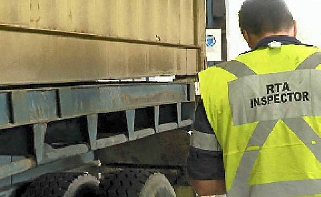 Sleep walker stuns truckie