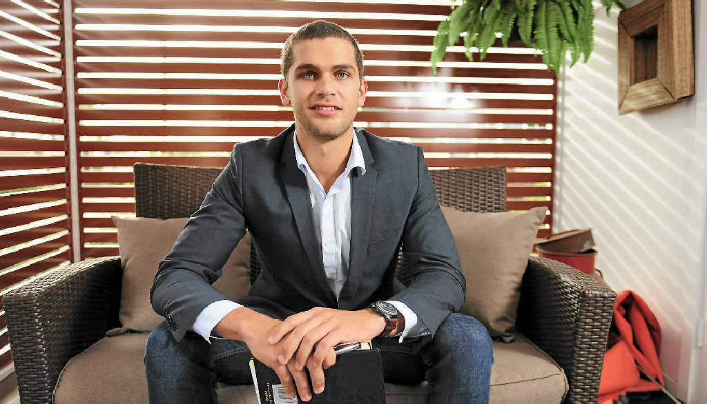 WORK-LIFE BALANCE: When PRD Nationwide real estate agent Owen Richards, 24, isn’t selling homes, he is busy catching waves on the reef. WORK-LIFE BALANCE: When PRD Nationwide real estate agent Owen Richards, 24, isn’t selling homes, he is busy catching waves on the reef.