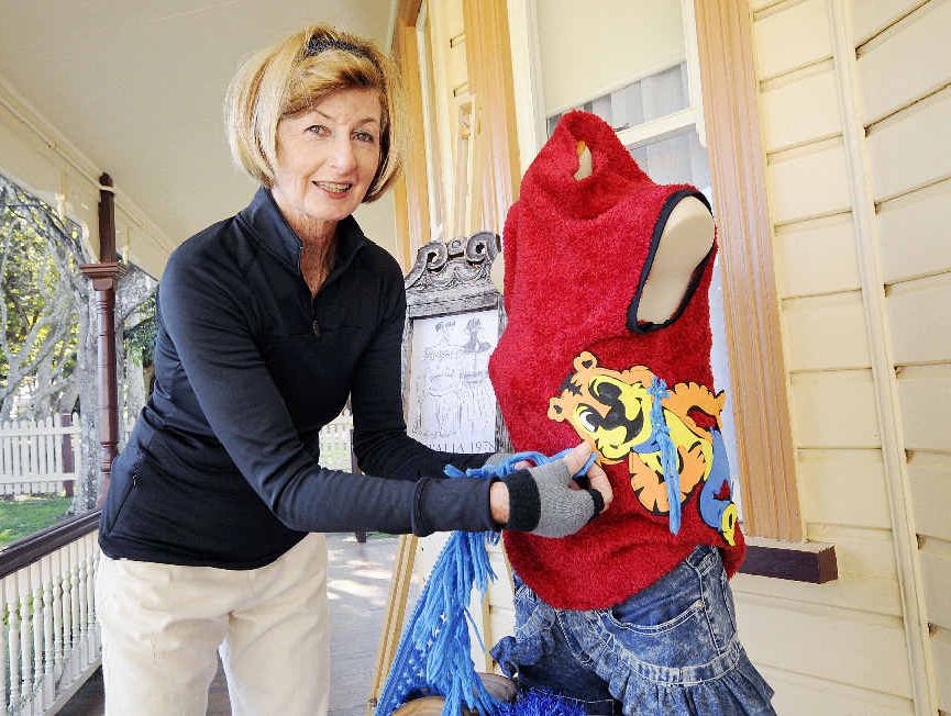 LET’S UPCYCLE: Lois Hennes is holding a workshop on Wearable Weird Wool on Saturday at Crawford House Museum from 9.30am until 3.30pm.