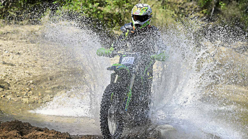 WAVES OF ACTION: Turkey Beach junior cross country sprint is sure to see a lot of splashes and maybe spills. WAVES OF ACTION: Turkey Beach junior cross country sprint is sure to see a lot of splashes and maybe spills.