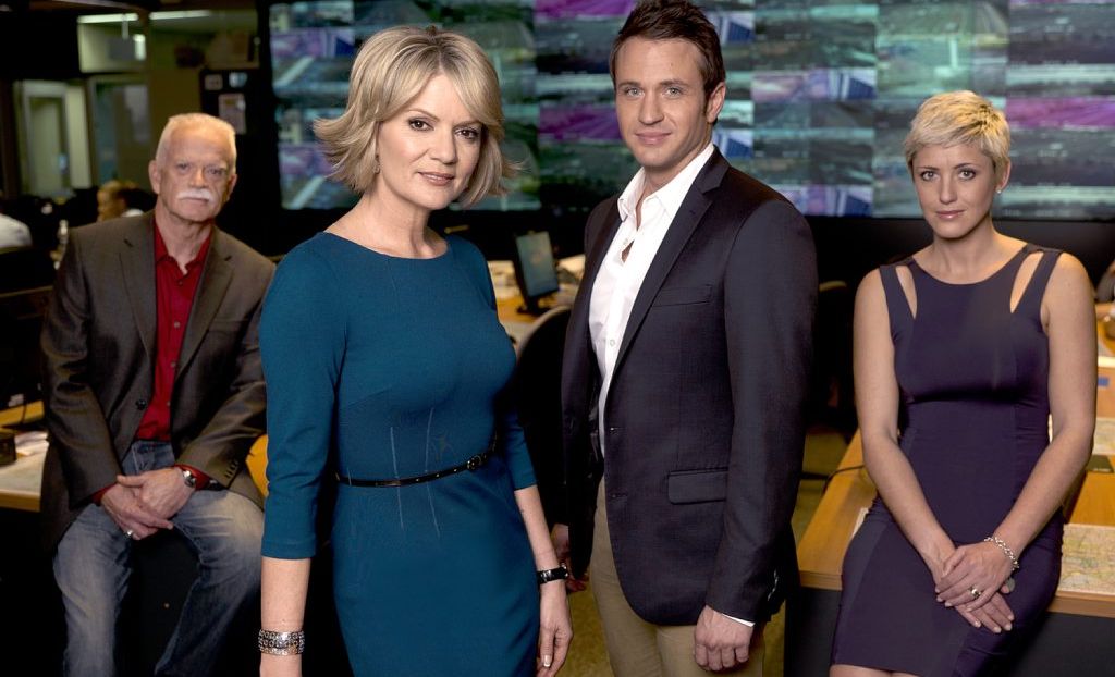 From left, former Detective Superintendent Terence Dalton, Ten newsreaders Sandra Sully and Matt Doran and forensic anthropologist Dr Xanthe Mallet star in the TV series Wanted. Supplied by Network Ten. From left, former Detective Superintendent Terence Dalton, Ten newsreaders Sandra Sully and Matt Doran and forensic anthropologist Dr Xanthe Mallet star in the TV series Wanted. Supplied by Network Ten.