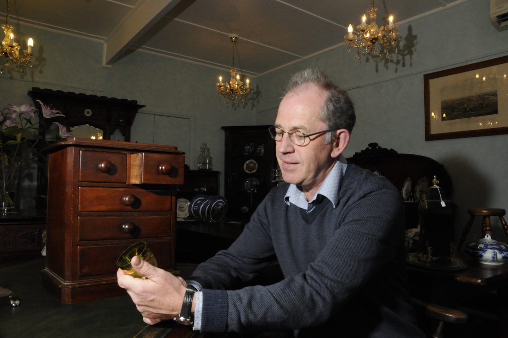 Range Antiques owner Jeremy Green talks about the increasing interest in antiques. Photo: Bev Lacey / The Chronicle Range Antiques owner Jeremy Green talks about the increasing interest in antiques. Photo: Bev Lacey / The Chronicle
