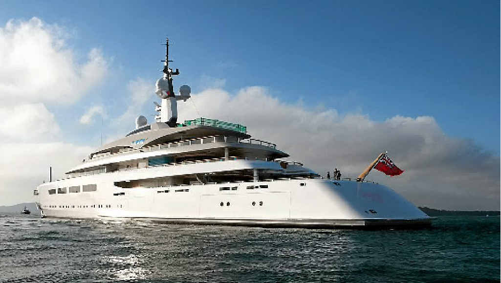 Billionaire Ernesto Bertarelli will be bringing his 96 metre super yacht Vava II to the Whitsundays when he competes in the Audi Hamilton Island Race Week next month. Billionaire Ernesto Bertarelli will be bringing his 96 metre super yacht Vava II to the Whitsundays when he competes in the Audi Hamilton Island Race Week next month.