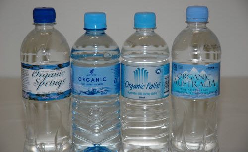 Some manufacturers of botteld water have agreed to change labels to remove the word organic. Some manufacturers of botteld water have agreed to change labels to remove the word organic.