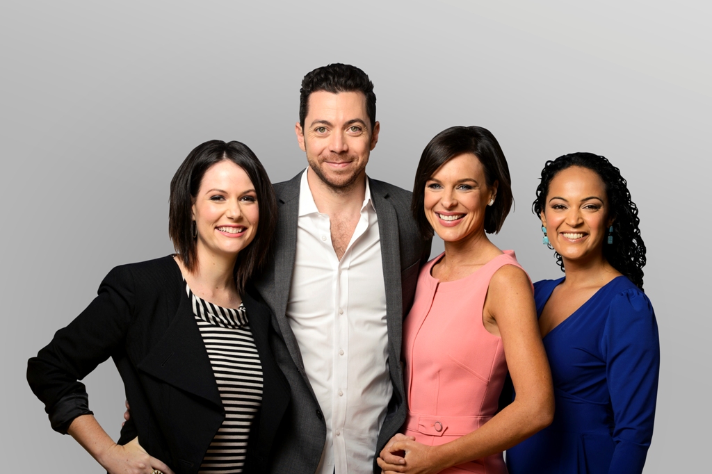 From left Natasha Exelby, James Mathison, Natarsha Belling and Nuala Hafner. From left Natasha Exelby, James Mathison, Natarsha Belling and Nuala Hafner.