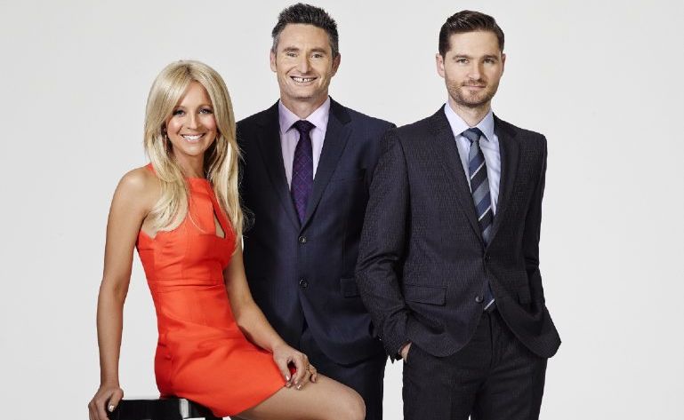 The Project hosts, from left, Carrie Bickmore, Dave Hughes and Charlie Pickering. The Project hosts, from left, Carrie Bickmore, Dave Hughes and Charlie Pickering.
