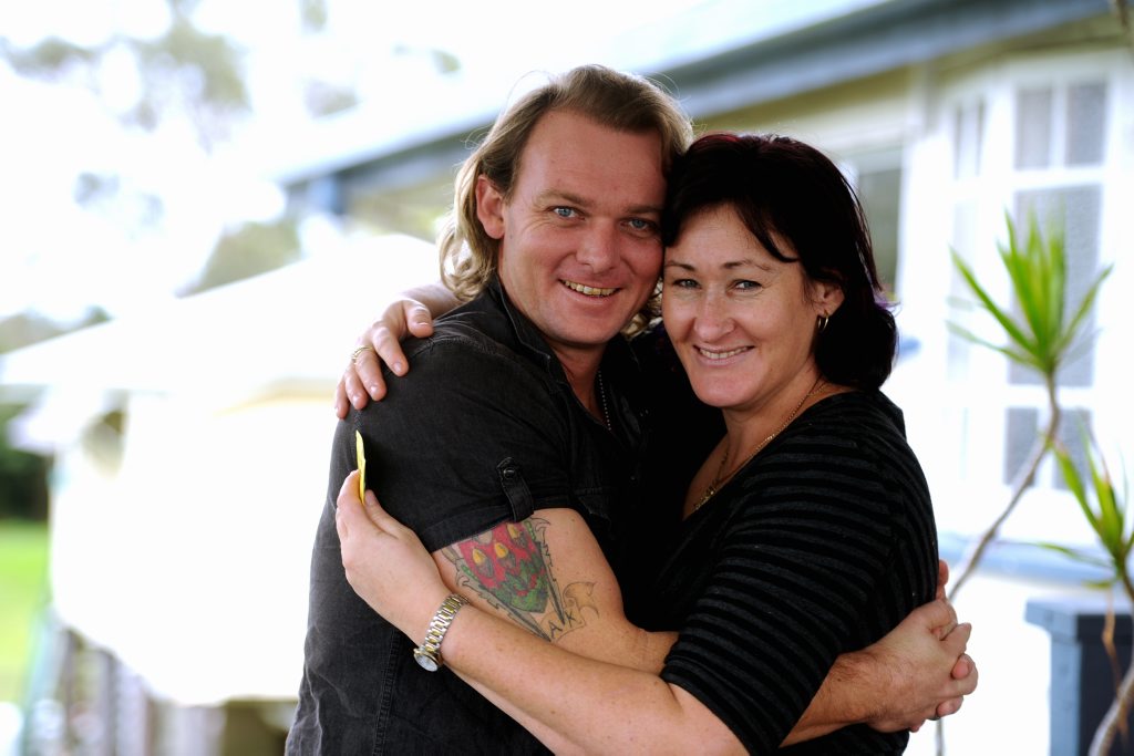 Daniel Gassman with his wife Rebecca. Daniel Gassman with his wife Rebecca.