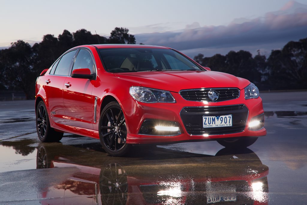 The Holden VF Commodore SS-V Redline. The Holden VF Commodore SS-V Redline.