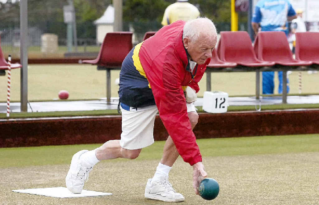 ABOVE: John Millington, from Tweed Heads, was among the visiting players enjoying the action at the Eureka Pairs. ABOVE: John Millington, from Tweed Heads, was among the visiting players enjoying the action at the Eureka Pairs.