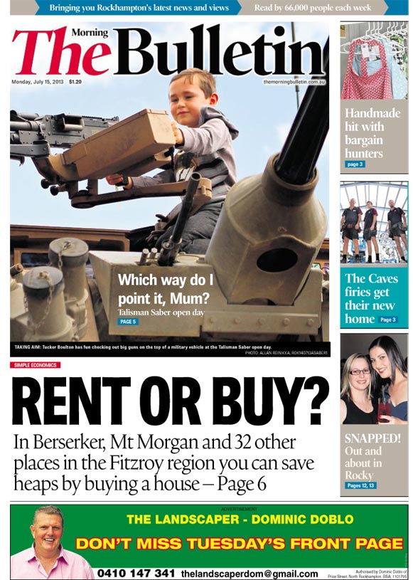 Did The Bulletin go too far with Monday's front page?