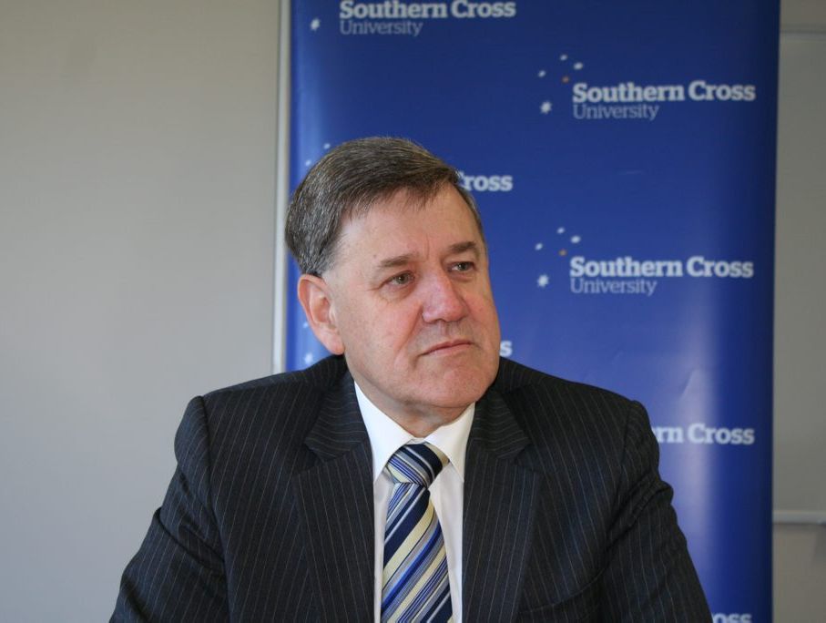 SCU vice-chancellor Peter Lee SCU vice-chancellor Peter Lee