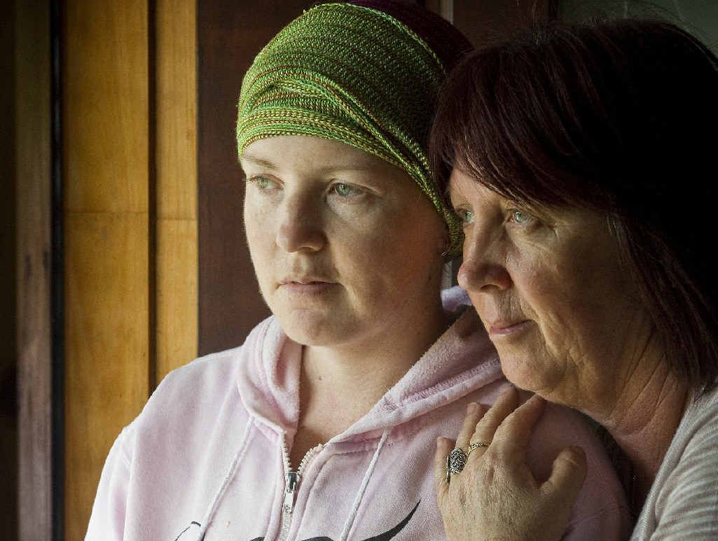 Kristy Hunter was told she had only weeks to live, her family, including mum Rosemariee Hunter (right) never gave up hope. Kristy Hunter was told she had only weeks to live, her family, including mum Rosemariee Hunter (right) never gave up hope.