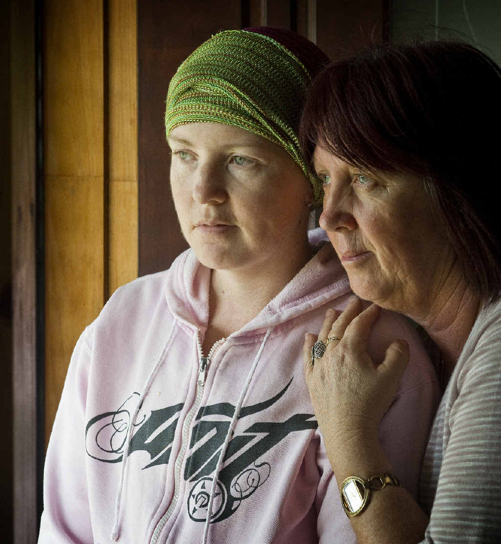 Kristy Hunter was told she had only weeks to live, her family, including mum Rosemariee Hunter (right) never gave up hope. Kristy Hunter was told she had only weeks to live, her family, including mum Rosemariee Hunter (right) never gave up hope.