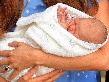 The tiny Prince George The tiny Prince George