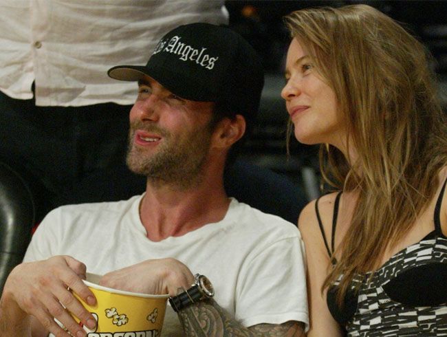 Adam Levine and Behati Prinsloo