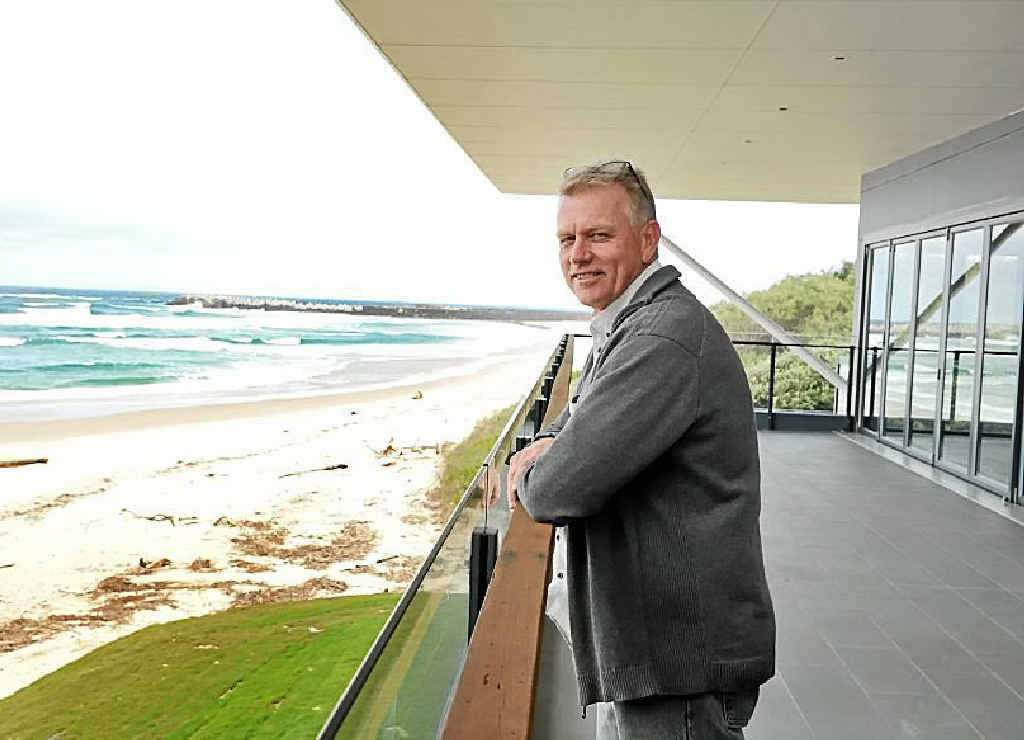 STRONG SPIRIT: Craig Nowlan at the Ballina Lighthouse and Lismore Surf Life Saving Club. INSET: The exterior of the new headquarters. LEFT: The Ballina Lighthouse Beach Surf Club beach girl contest, 1970. STRONG SPIRIT: Craig Nowlan at the Ballina Lighthouse and Lismore Surf Life Saving Club. INSET: The exterior of the new headquarters. LEFT: The Ballina Lighthouse Beach Surf Club beach girl contest, 1970.
