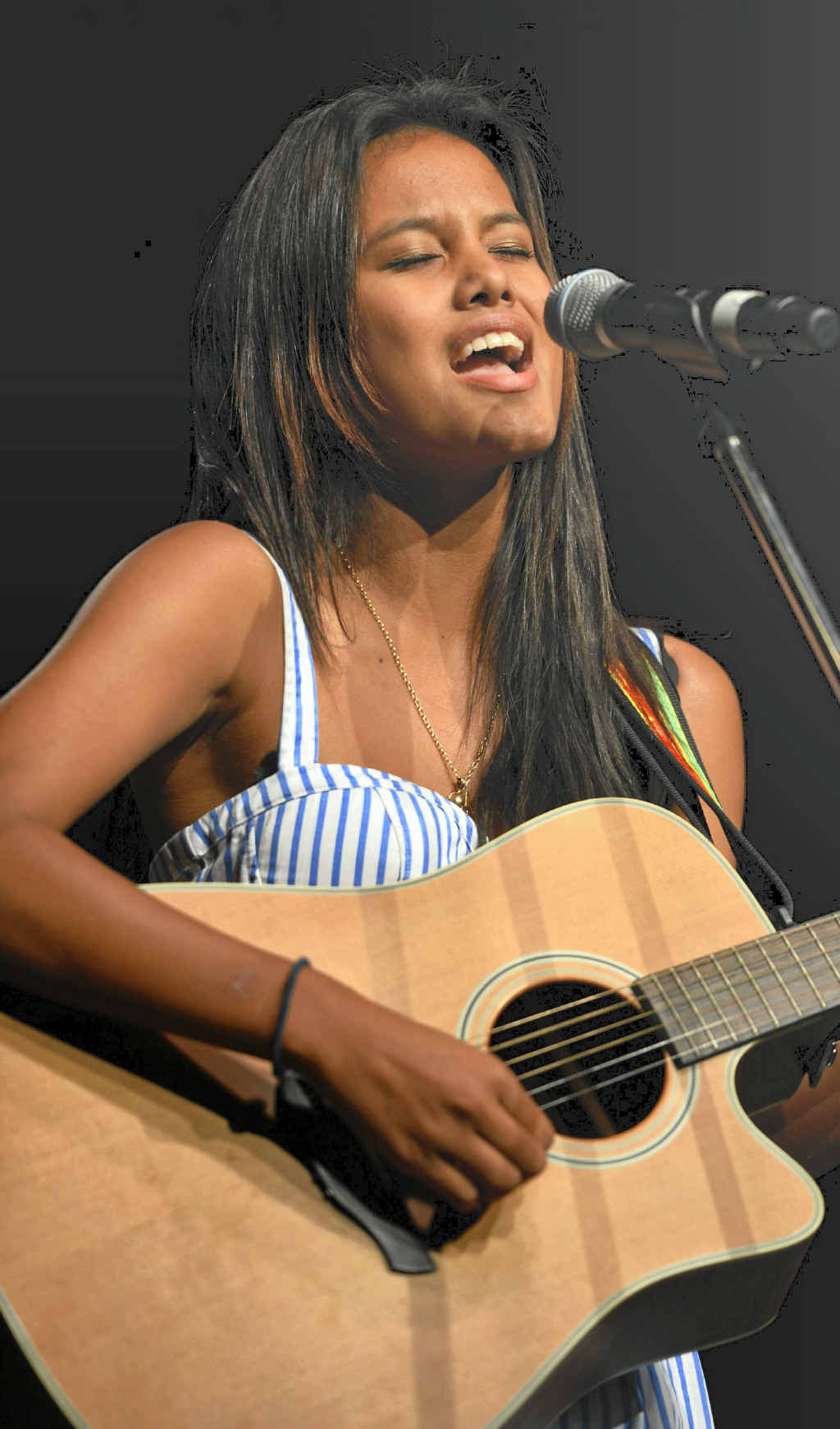 X-FACTOR: Mackay’s Aaliyah Warren will feature in TV show The X-Factor on Sunday.