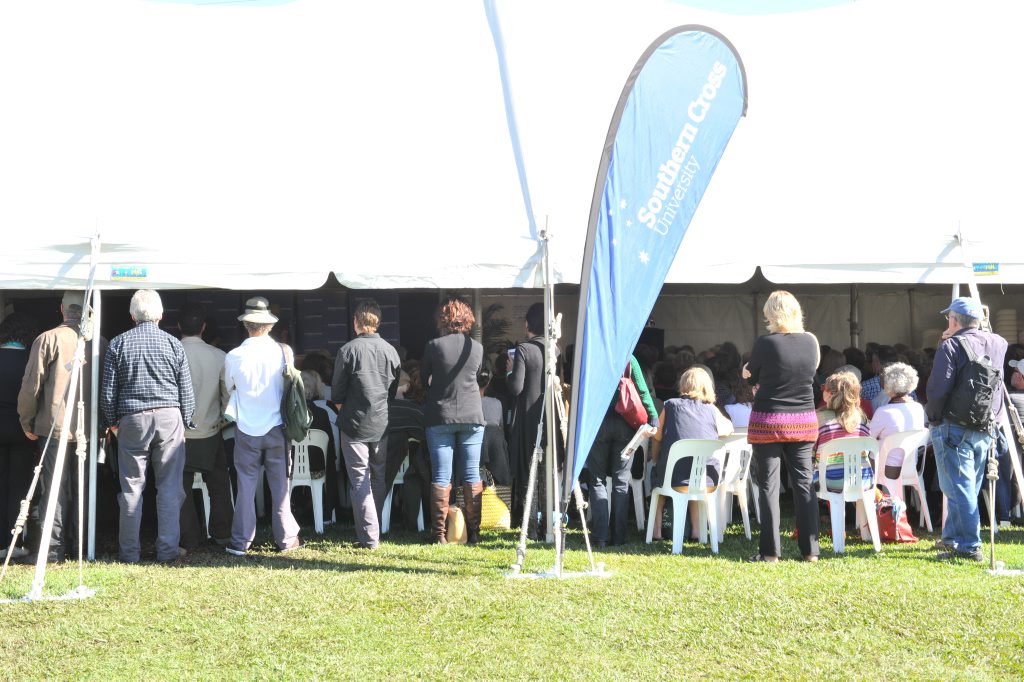 At the Byron Bay Writers Festival 2013. At the Byron Bay Writers Festival 2013.