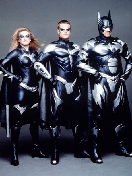 Left to right: Alicia Silverstone, Chris O'Donnell and George Clooney in 'Batman & Robin' Left to right: Alicia Silverstone, Chris O'Donnell and George Clooney in 'Batman & Robin'