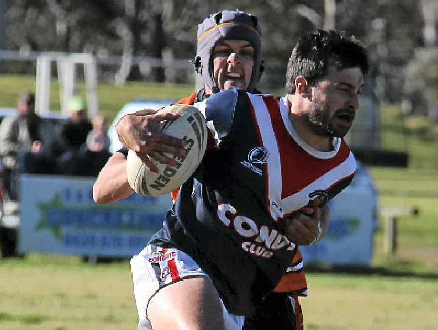 Warwick A-grade Cowboys player James Olsen. Warwick A-grade Cowboys player James Olsen.