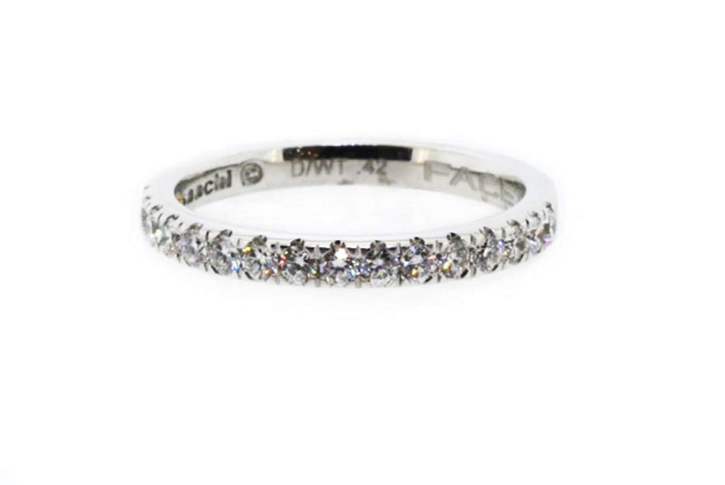 Jade's Saachi 'wedding' ring, used as part of the marriage hoax on Big Brother 2013. Jade's Saachi 'wedding' ring, used as part of the marriage hoax on Big Brother 2013.