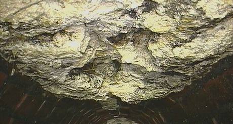 The congealed mushy deposit, dubbed a 'fatberg' by the authority, is thought to be the largest ever found in Britain. The congealed mushy deposit, dubbed a 'fatberg' by the authority, is thought to be the largest ever found in Britain.