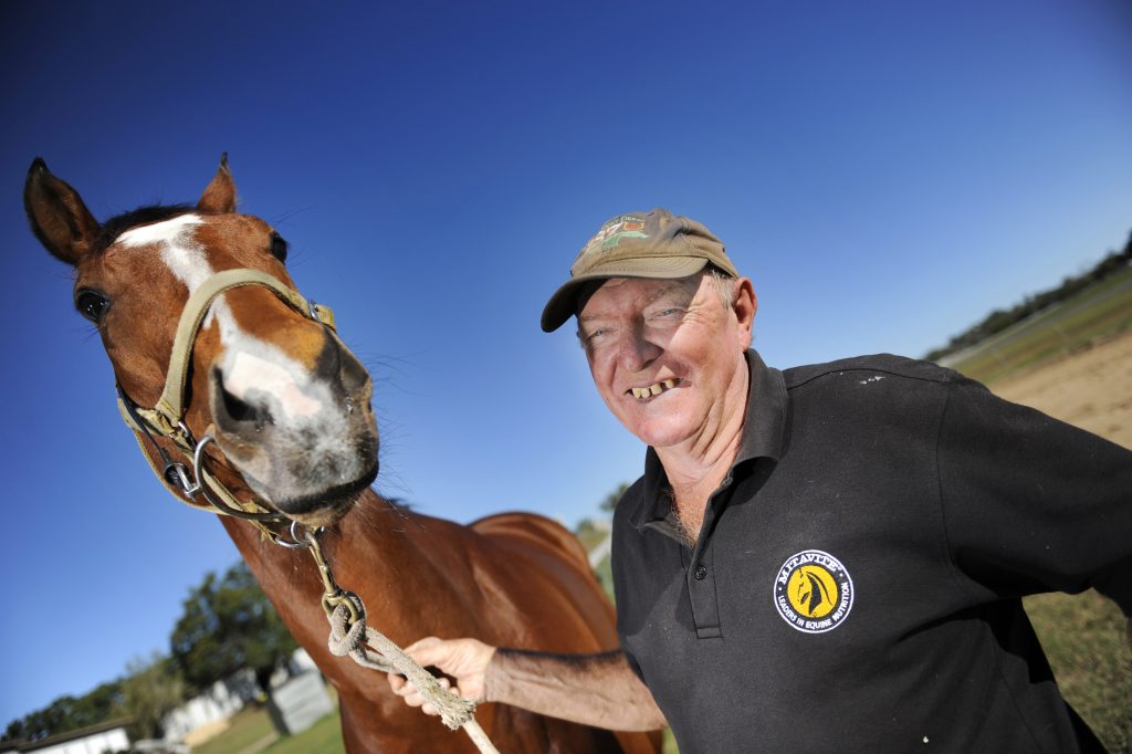 Denis Schultz, pictured with horse of the year Blaze to Fortune. Denis Schultz, pictured with horse of the year Blaze to Fortune.