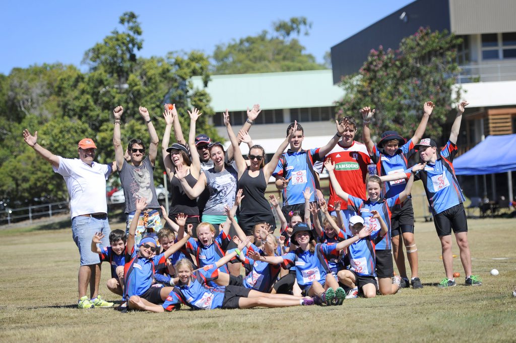 The competitors at the Gladstone Athletics Club Observer Challenge held at CQ TAFE Athletics Field, Gladstone. The competitors at the Gladstone Athletics Club Observer Challenge held at CQ TAFE Athletics Field, Gladstone.