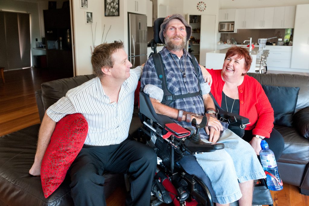 Jason Goodson, Slater & Goodson, Alan McCabe and Heather McKinnon, Slater & Gordon are raising funds for Spinal Cord Injury awerness. Photo: Rob Wright / The Coffs Coast Advocate Jason Goodson, Slater & Goodson, Alan McCabe and Heather McKinnon, Slater & Gordon are raising funds for Spinal Cord Injury awerness. Photo: Rob Wright / The Coffs Coast Advocate
