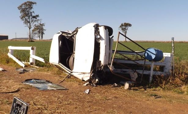 Police want to speak with the occupants of a car that crashed on the Gatton Clifton Rd. The car was found abandoned on Tuesday morning. Police want to speak with the occupants of a car that crashed on the Gatton Clifton Rd. The car was found abandoned on Tuesday morning.