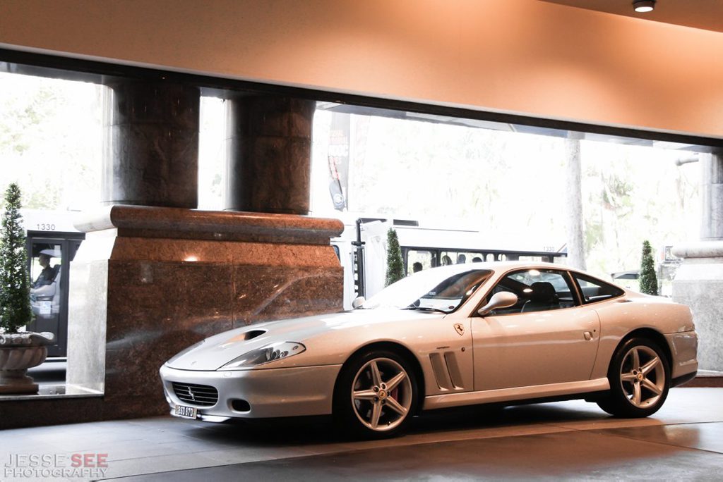 The 2004 Ferrari 575M Maranello F1. The 2004 Ferrari 575M Maranello F1.