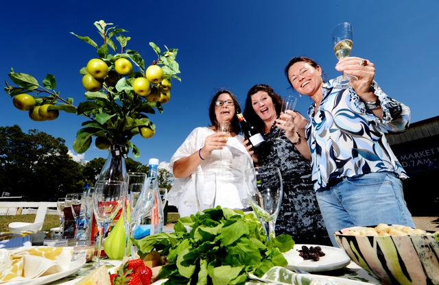 Kerry Turner, Toni Zuschke and Lisa Flower at the launch of Foodie festival. Kerry Turner, Toni Zuschke and Lisa Flower at the launch of Foodie festival.