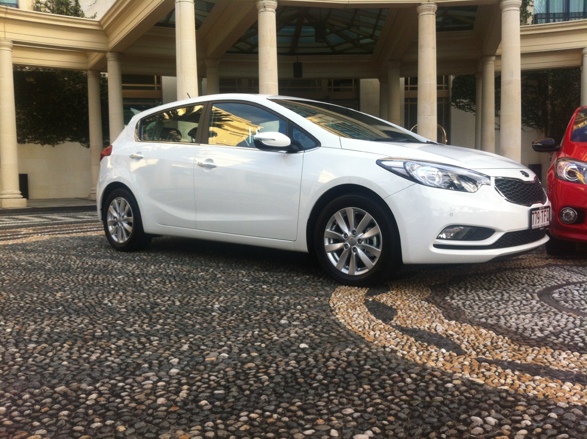 The new Kia Cerato Hatch. The new Kia Cerato Hatch.