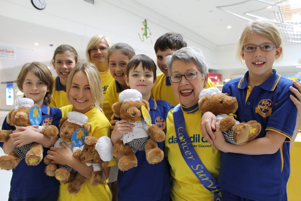 Children from Lismore Public School with Sarah Royall, co-ordinator of Daffodil Day, Nerida Dean, the Cancer Council NSW community speaker and Lismore Mayor Jenny Dowell supporting Daffodil Day. Photo Contributed Children from Lismore Public School with Sarah Royall, co-ordinator of Daffodil Day, Nerida Dean, the Cancer Council NSW community speaker and Lismore Mayor Jenny Dowell supporting Daffodil Day. Photo Contributed