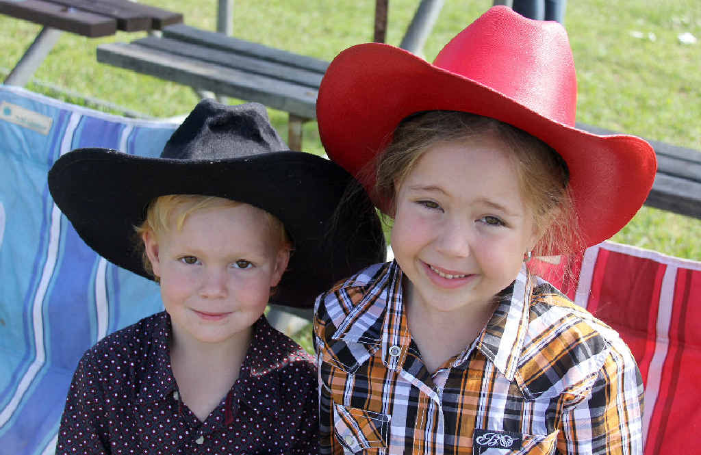 Angus and Sophie Hollands at the show. Angus and Sophie Hollands at the show.