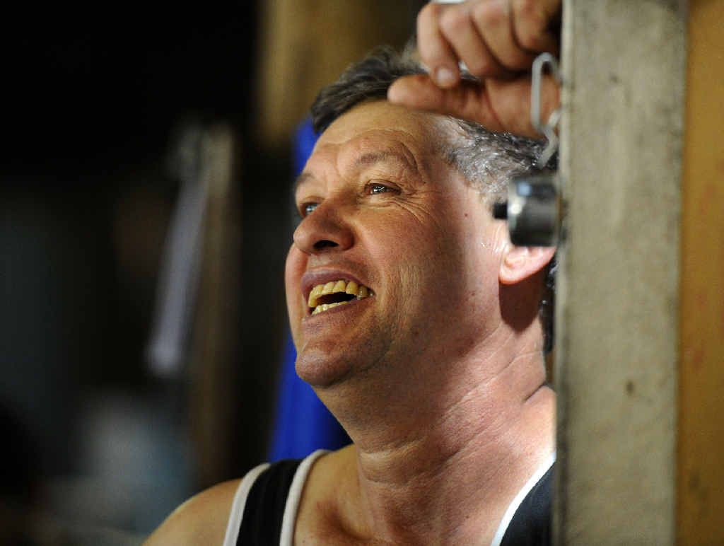 HELPING HAND: Andrew Smith is based on the Gold Coast but spends 10 months of the year on the road shearing. HELPING HAND: Andrew Smith is based on the Gold Coast but spends 10 months of the year on the road shearing.
