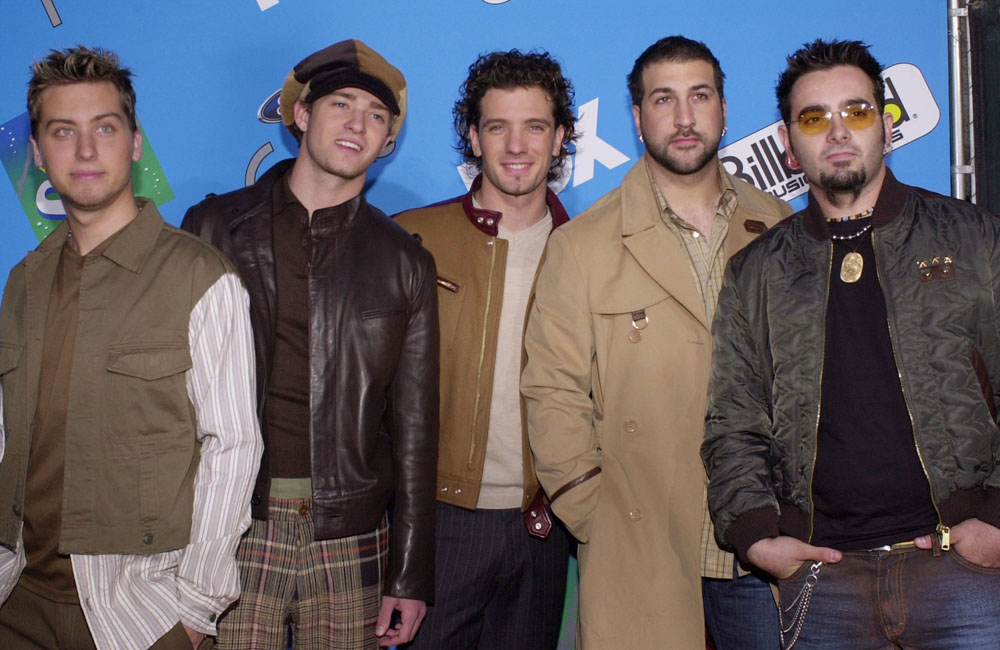 Justin Timberlake with *NSync Justin Timberlake with *NSync