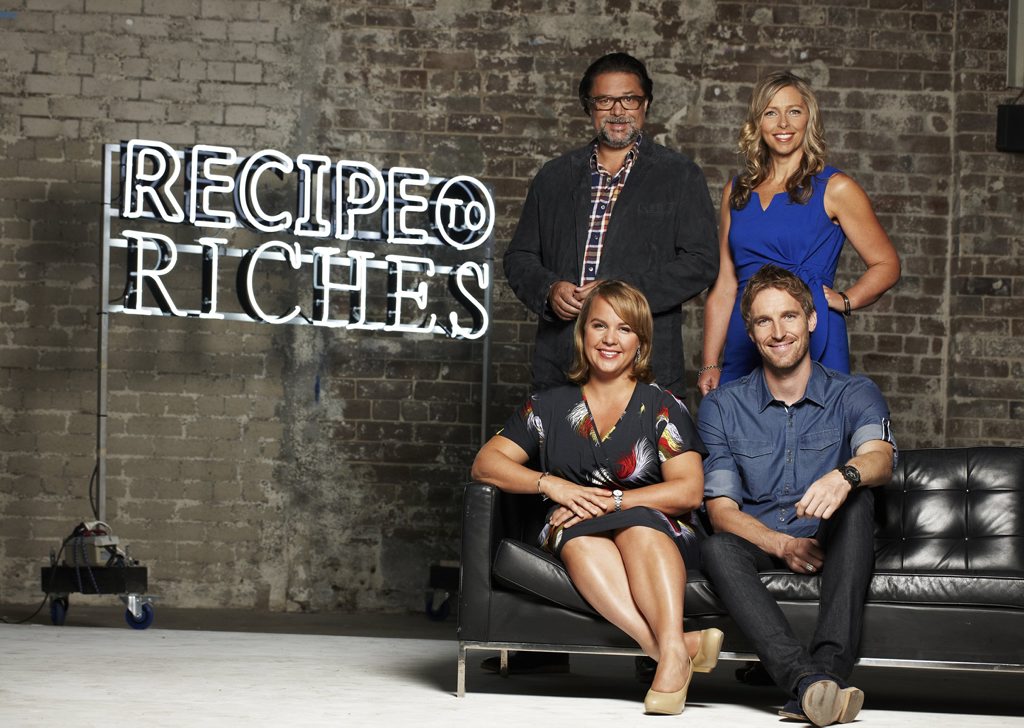 Recipe to Riches judges, back row from left, David Nobay and Lizzy Ryley, and front row Carolyn Creswell and Darren Robertson. Recipe to Riches judges, back row from left, David Nobay and Lizzy Ryley, and front row Carolyn Creswell and Darren Robertson.