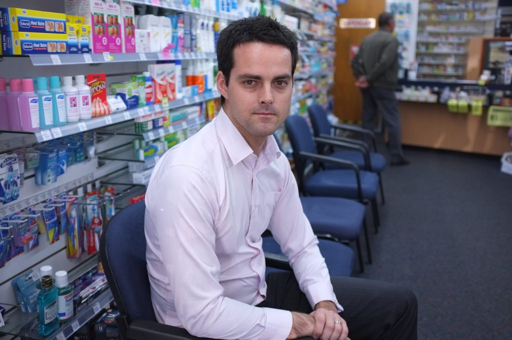NOT GOOD: Pharmacist and manager Campbell Gradon is unhappy that the Government reneged on it's deal with the Pharmacy Guild. Photo: Mike Knott / NewsMail NOT GOOD: Pharmacist and manager Campbell Gradon is unhappy that the Government reneged on it's deal with the Pharmacy Guild. Photo: Mike Knott / NewsMail