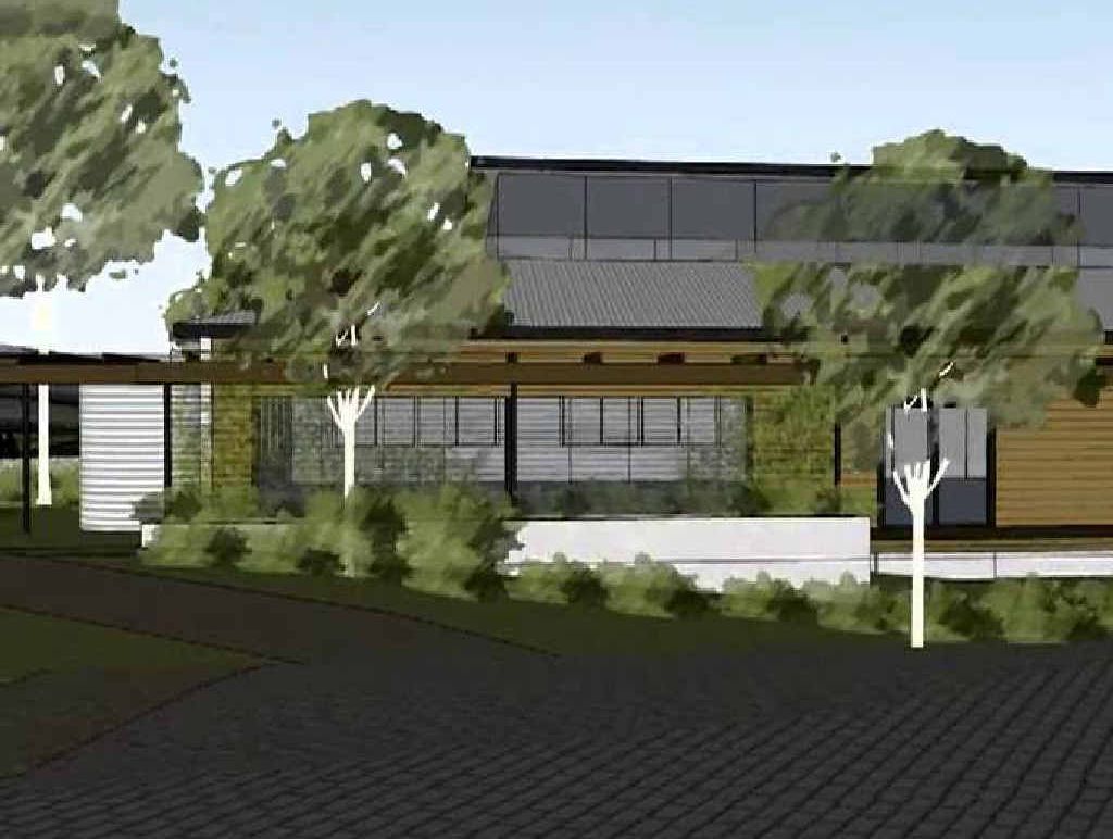A mock-up of of the proposed Philip St Communities Precinct. A mock-up of of the proposed Philip St Communities Precinct.