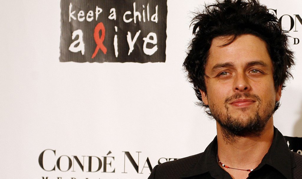 Green Day front man Billie Joe Armstrong. Green Day front man Billie Joe Armstrong.