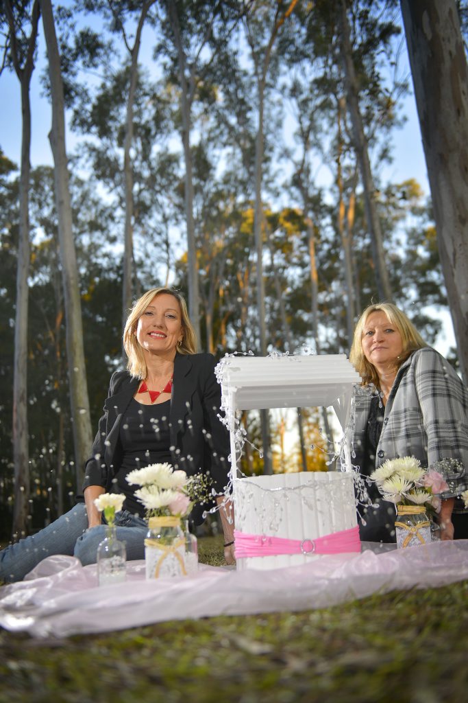 Rachael Ward and Karen Porter run Krystal Rose Event Planning in Gladstone. Rachael Ward and Karen Porter run Krystal Rose Event Planning in Gladstone.