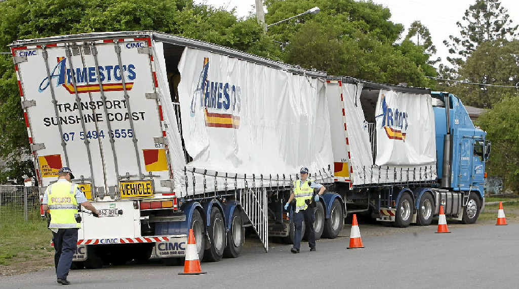 A truck damaged after hitting the Layard Street bridge in 2011. A truck damaged after hitting the Layard Street bridge in 2011.