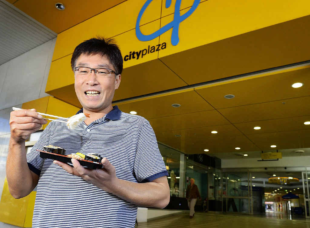 HOOK, LINE AND SINKER: David Kim will be opening a new Sushi store in Ipswich City Plaza. HOOK, LINE AND SINKER: David Kim will be opening a new Sushi store in Ipswich City Plaza.